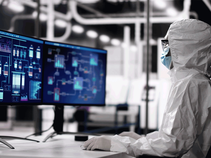 Acid preperation of wafers