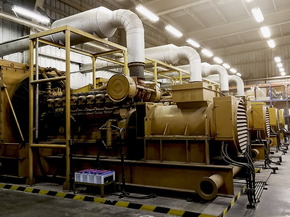 Large diesel engines